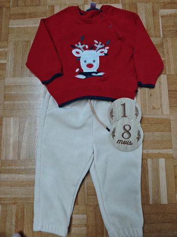 Ensemble noël 18 mois