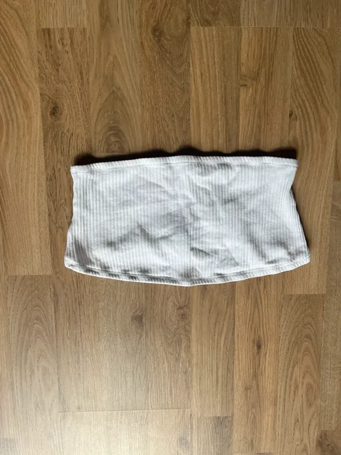 Lot de 2 tops blancs