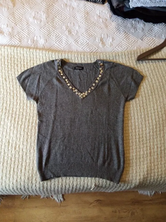 Pull manches courtes