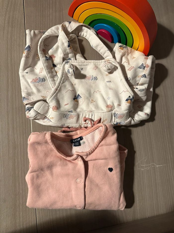 Salopette et gilet kiabi