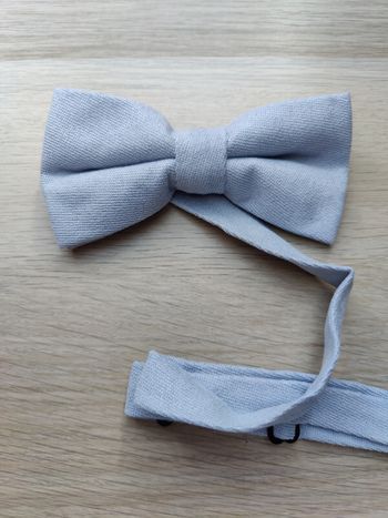 Nœud papillon bleu clair doux 