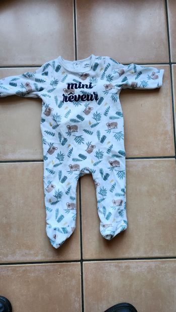 Pyjama douillet 6 mois à petit prix