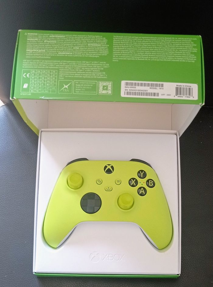 😍 manette electric volt Xbox séries xs compatible one sx pc - photo numéro 2
