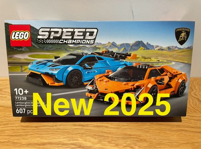 Lego Speed Champions 77238 Lamborghini Revuelto et Huracán STO