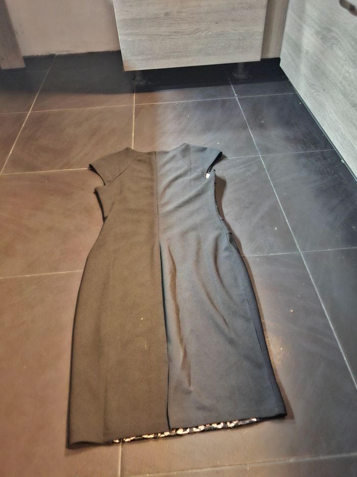 Robe rose et noir vente privée taille M - photo numéro 2