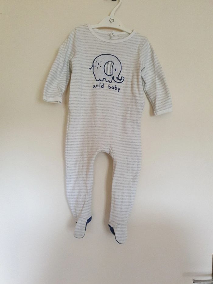 Pyjama 12 mois - 80 cm - photo numéro 2