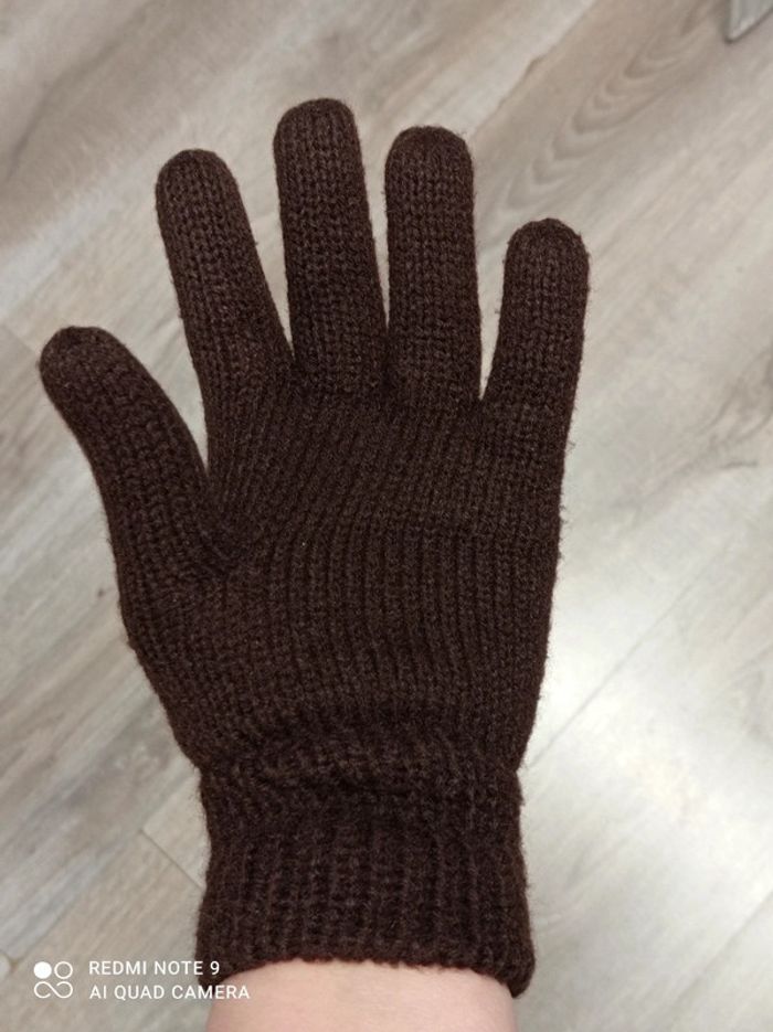 Gants marron - S - photo numéro 4