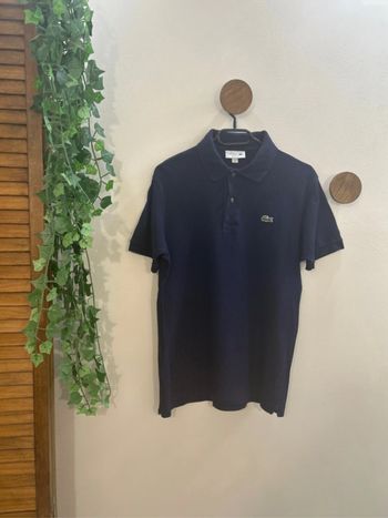 Polo bleu Lacoste