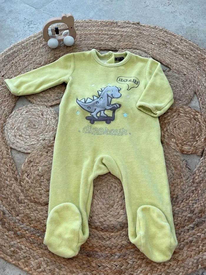 Pyjama velours 9 mois