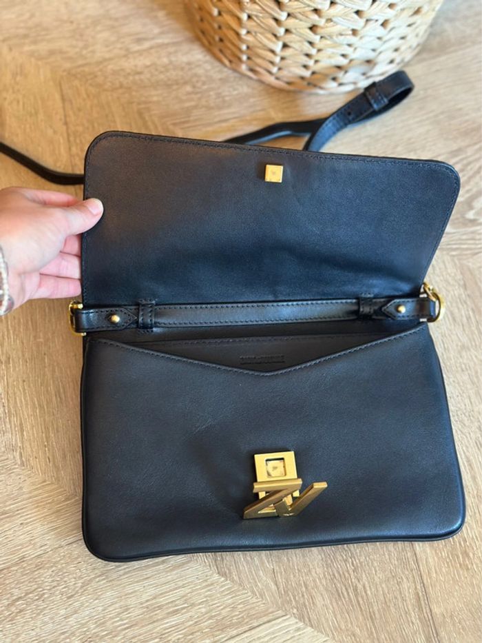 Sac à rabat cuir noir Zadig & Voltaire ZV Initiale - photo numéro 5