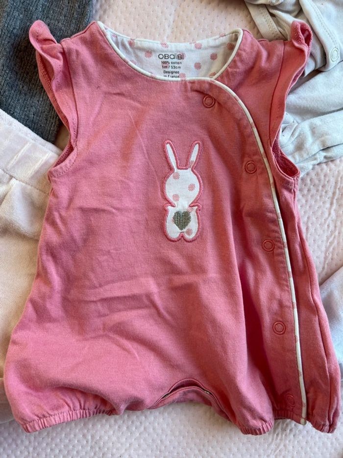 Lot de 7 articles naissance / 1 mois - photo numéro 2