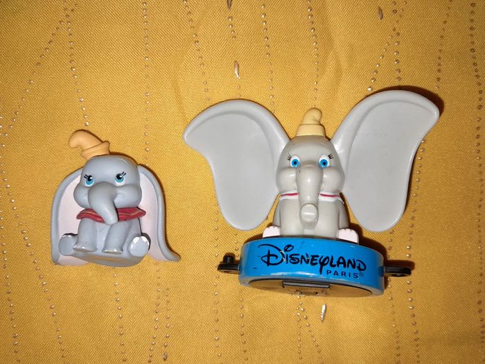 Lot de 2 figurines Dumbo Disney dont une Vintage - photo numéro 2