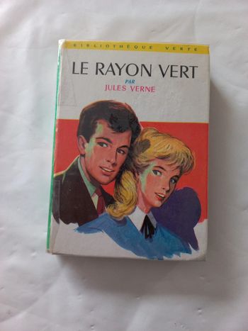 Livre pour enfant Le rayon vert Jules Verne