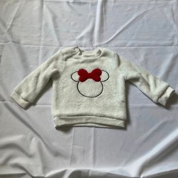 Pull tout doux minnie bébé 