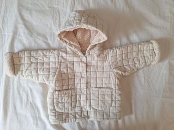 Manteau intérieur molletonné Zara 6 mois
