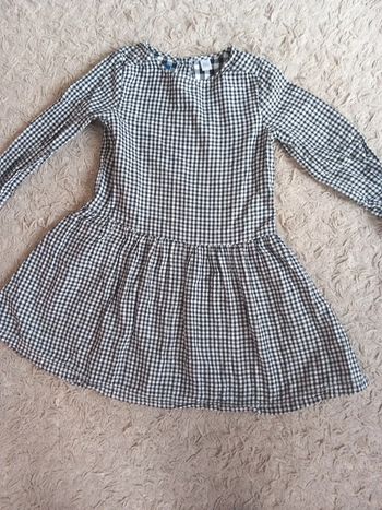 😷robe Okaidi 5ans coton