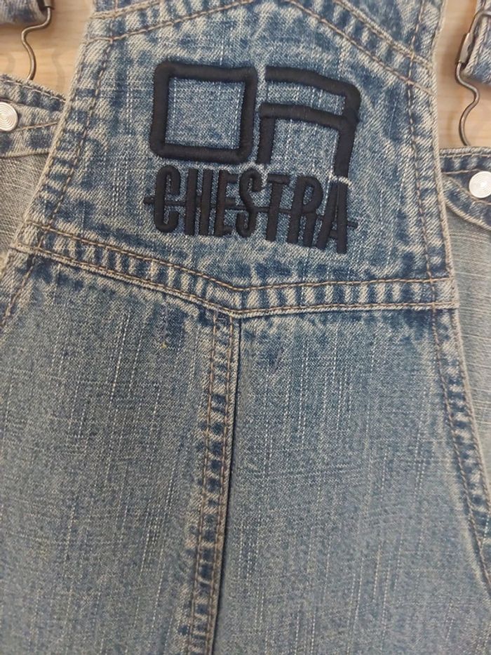 Salopette bermudas jeans - photo numéro 4