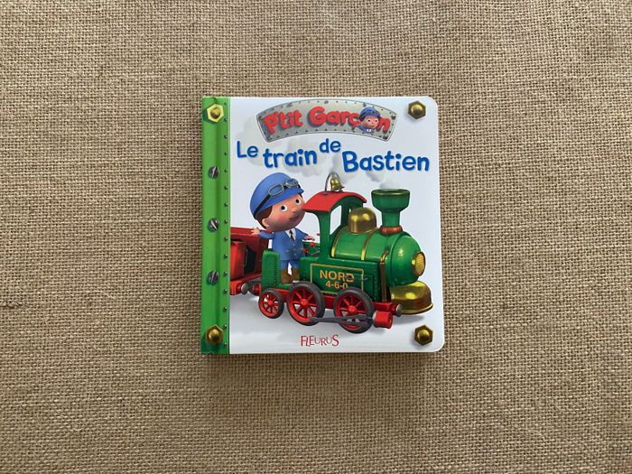 Livre Le train de Bastien P'tit Garçon Fleurus