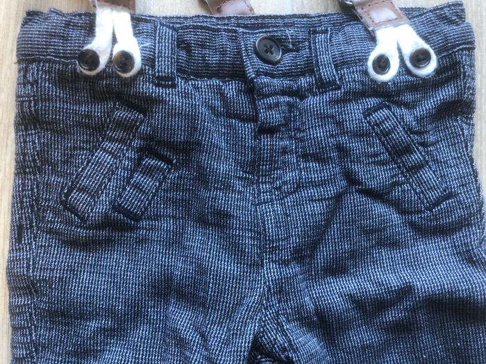 Pantalon avec bretelles bébé garçon - photo numéro 3