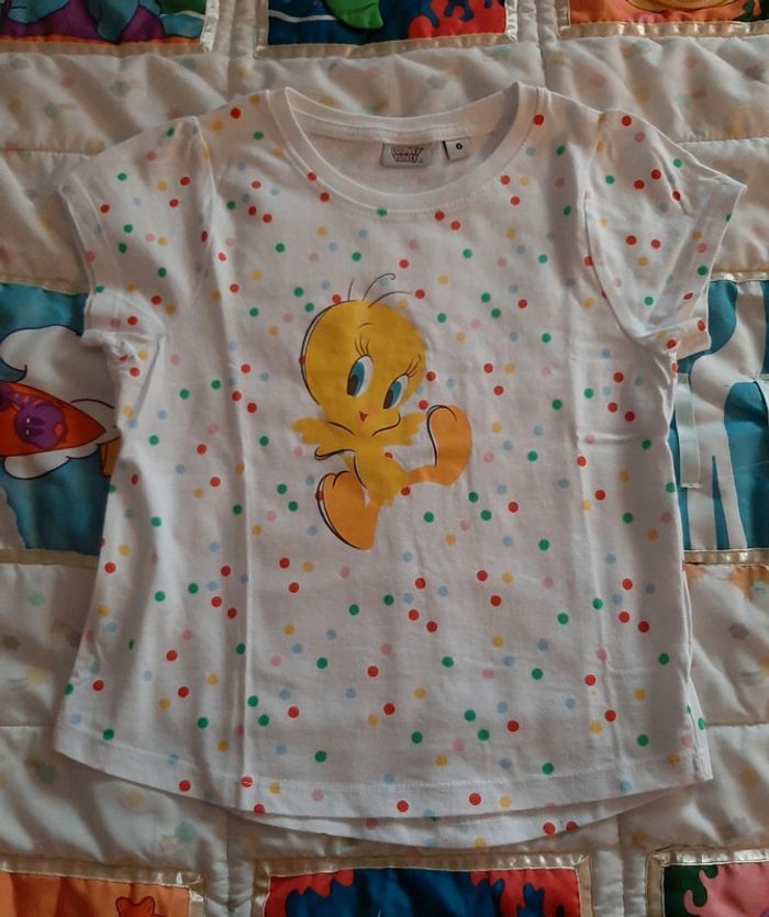 T shirt titi looney tunes - photo numéro 1