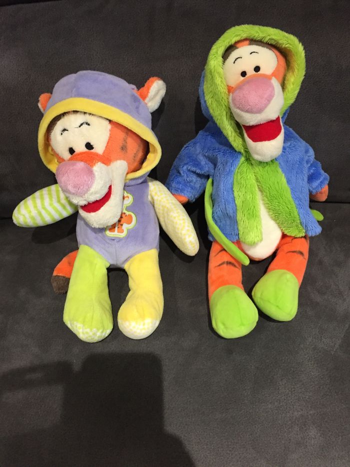 Lot peluche tigrou