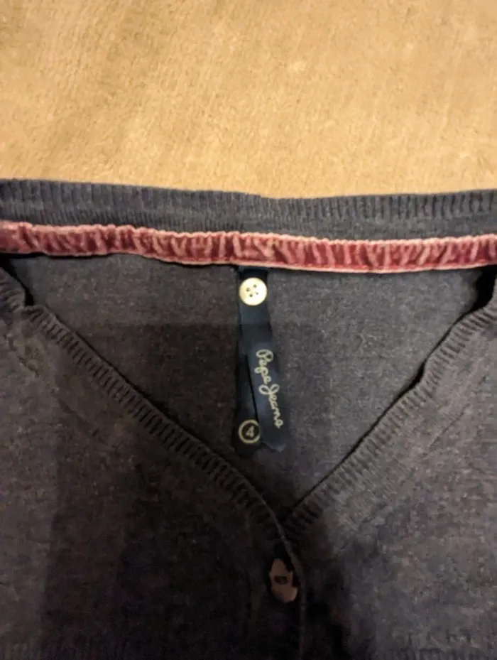 Gilet court pepe jean 4 ans - photo numéro 2