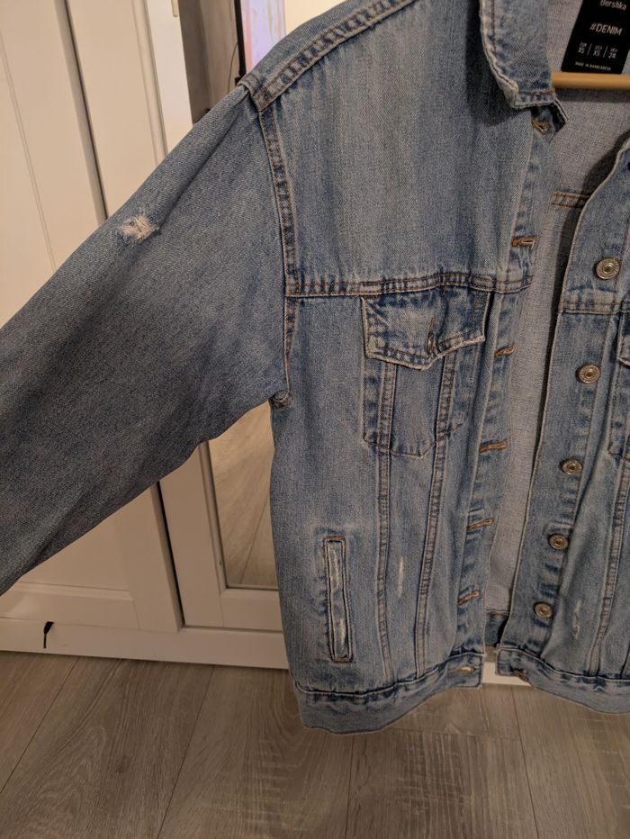 Veste en jean Bershka - photo numéro 4