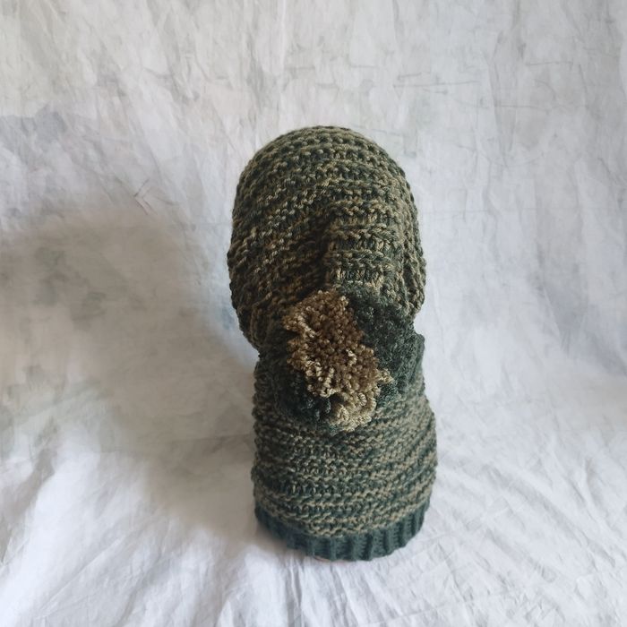 Ensemble Bonnet Col Unisexe - photo numéro 2