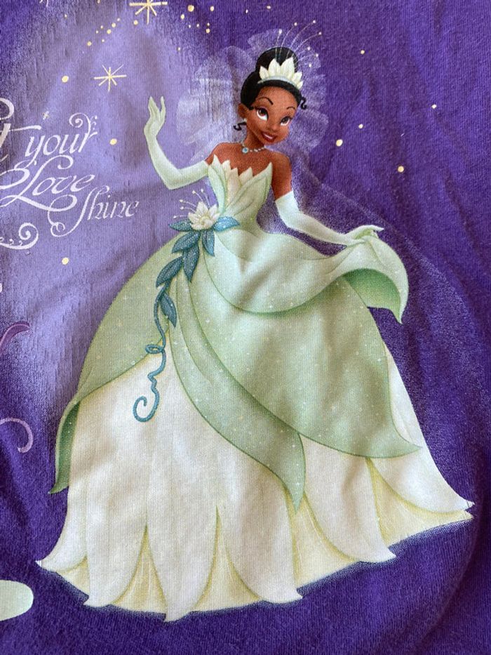 T-shirt Disney 3-4 ans La princesse et la grenouille - photo numéro 4