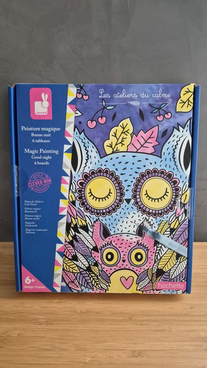 Peinture magique - Les ateliers du calme Janod