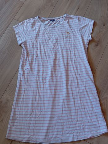 Chemise de nuit rose 