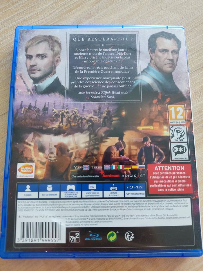 Jeu Ps4 11-11 Memories Retold - photo numéro 3