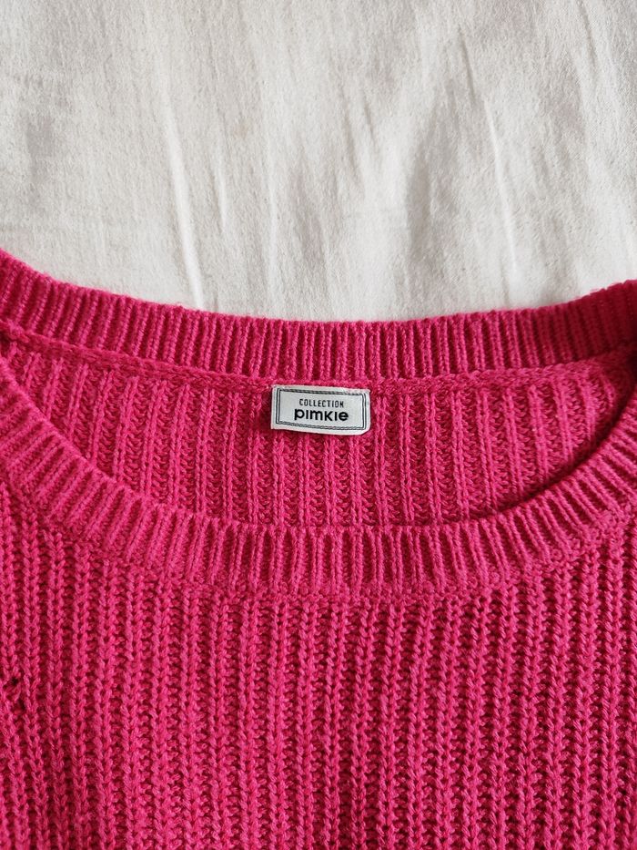 pull rose fuchsia Pimkie - taille M - doux et stylé 💖 - photo numéro 2