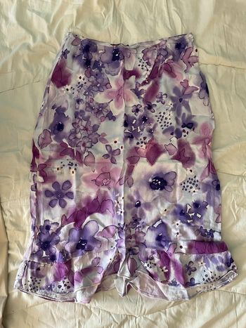 Jupe à fleurs