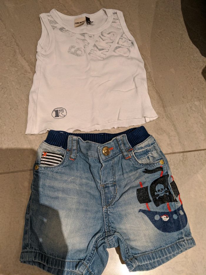 Ensemble été , débardeur IKKS, short h&m