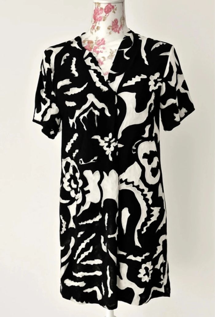 🌿 Robe tunique fluide en viscose - Taille S - Style bohème chic 🌿