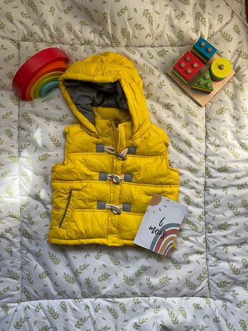 doudoune sans manches capuche amovible 6 mois obaibi