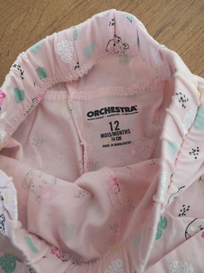 Short orchestra 12 mois rose - photo numéro 2