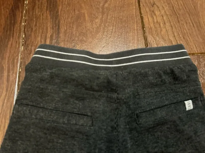 pantalon habillé garcon IKKS gris foncé chiné taille 3 ans - photo numéro 11