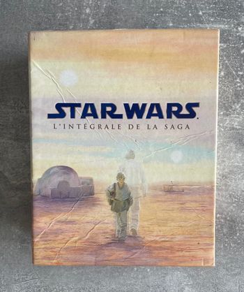 Coffret Star wars l'intégrale de la saga en Blu-ray disc.