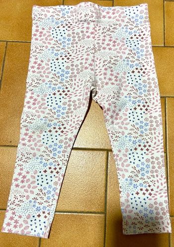 Legging à motif taille 12/18 mois
