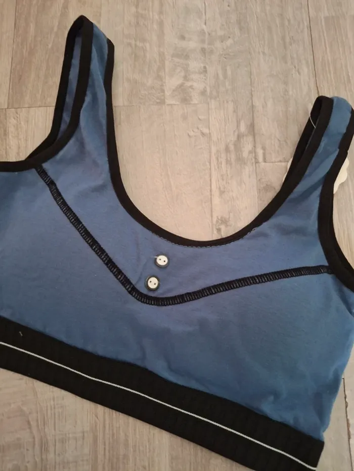 Set 3pces brassière en coton - photo numéro 2