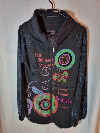 Veste col boule Zelia