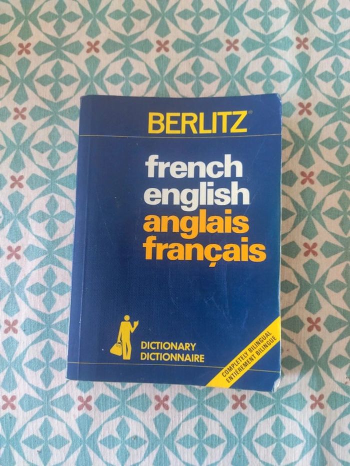 Berlitz petit dictionnaire anglais - français