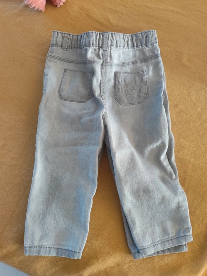 Lot de 2 jeans 18 mois - photo numéro 6