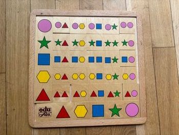 Montessori  jeux edufun  logique bois enfant 