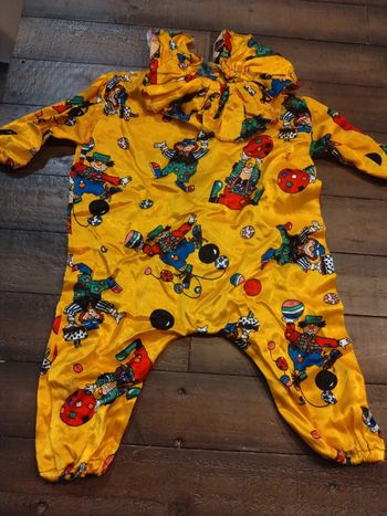 Déguisement clown enfant t 4 ans