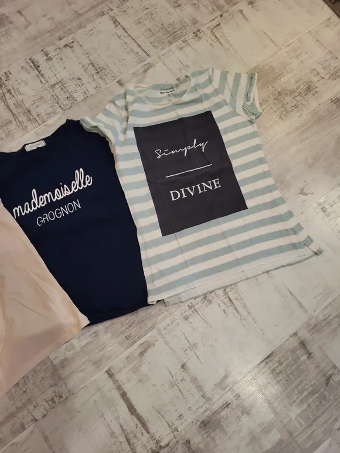 Lot 3 Tee shirt - photo numéro 4