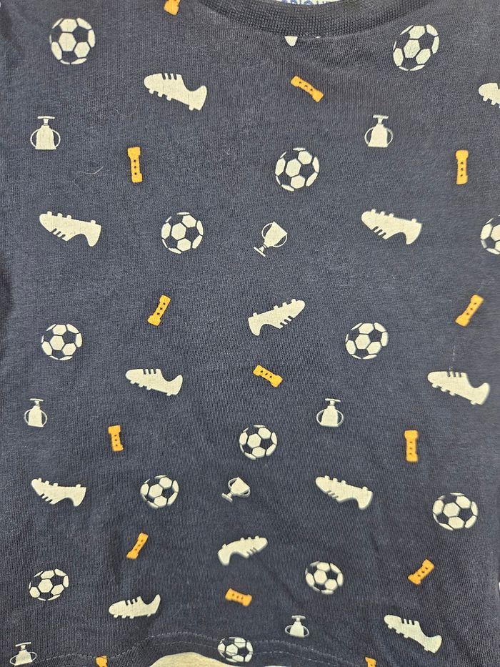 T-shirt  motif foot la fabrique des garçons 3ans - photo numéro 2