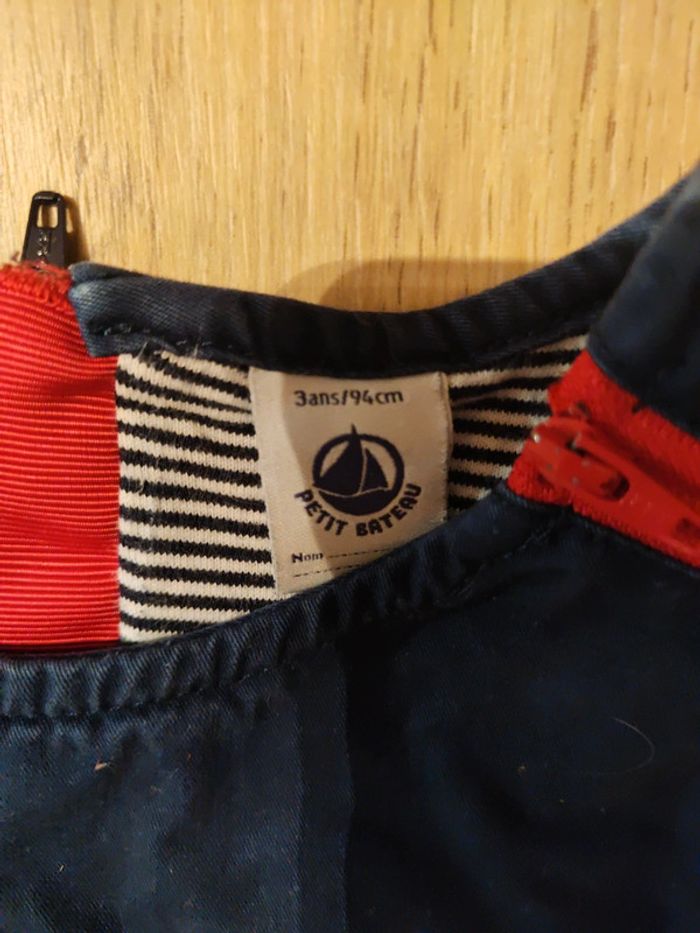 Robe bleue petit bateau - photo numéro 2